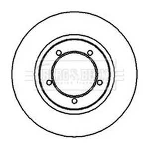 BORG & BECK BBD4045