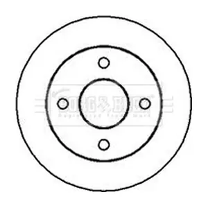 BORG & BECK BBD4889