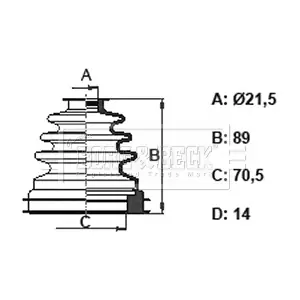 BORG & BECK BCB6357