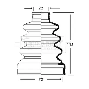 BCB2709 BORG & BECK