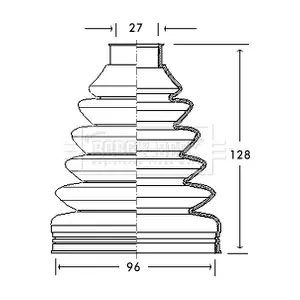 BCB2741 BORG & BECK