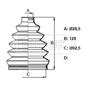 BCB6395 BORG & BECK