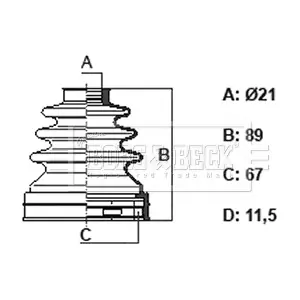BORG & BECK BCB6402
