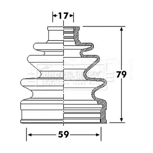 BCB6293 BORG & BECK
