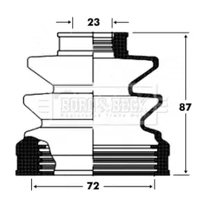 BCB2827 BORG & BECK