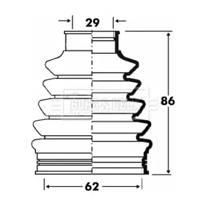 BCB2882 BORG & BECK