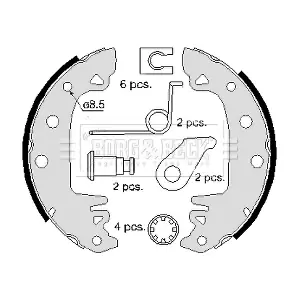 BORG & BECK BBS6086