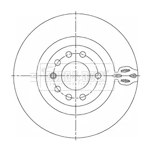 BORG & BECK BBD5505