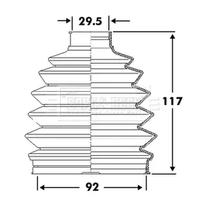 BCB6107 BORG & BECK
