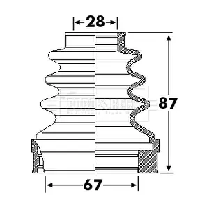 BCB6261 BORG & BECK