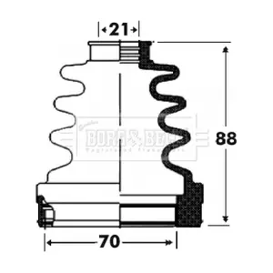 BCB2918 BORG & BECK