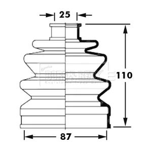 BCB2387 BORG & BECK