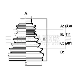 BCB6428 BORG & BECK