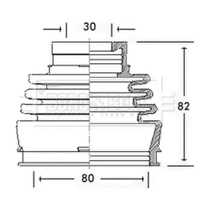 BORG & BECK BCB2577