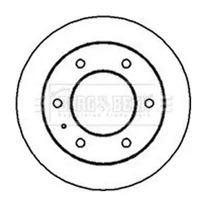 BORG & BECK BBD5043
