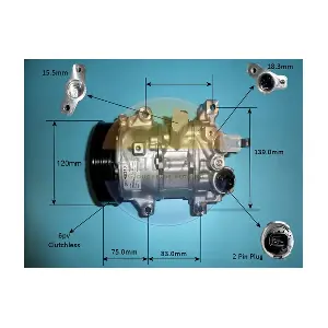 AUTO AIR GLOUCESTER 14-0293 Компресор, система кондиціонування повітря