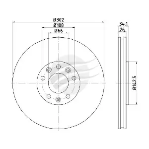 BREMTEC BDR26090EL