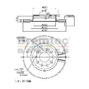 1K0615301AC RENAULT