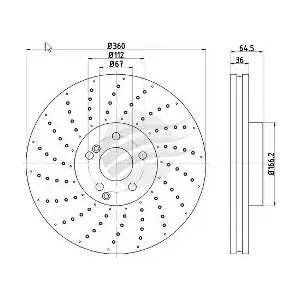 BDR16659ELH BREMTEC