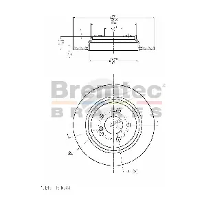 BDR21530EL BREMTEC