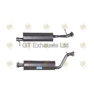 GLR165 GT Exhausts