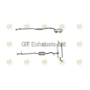GDN658 GT Exhausts