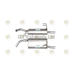 GCL298 GT Exhausts