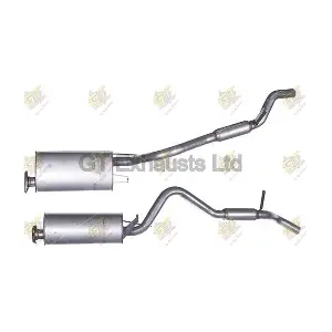 GCL244 GT Exhausts