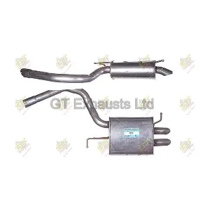 GAU338 GT Exhausts