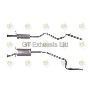 GCL201 GT Exhausts