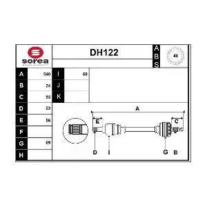 DH122 SERA