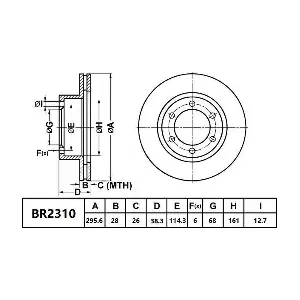 BR2310ULT Bendix