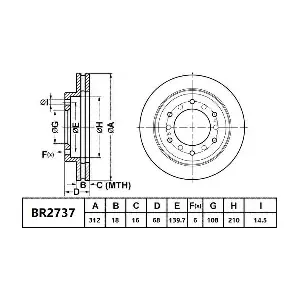 BR2737ULT Bendix