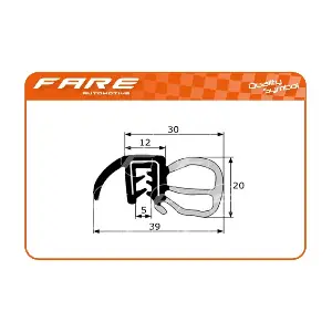 FARE SA PF018 Ущільнення дверей