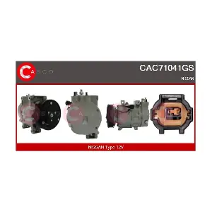 CASCO CAC71041GS Компресор, система кондиціонування повітря