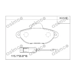 ASIMCO KD7510