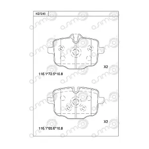 ASIMCO KD7245