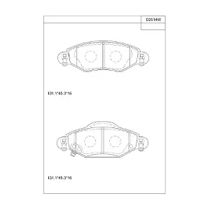 KD2514W ASIMCO