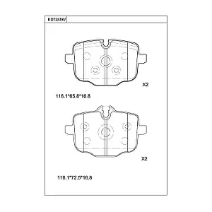 ASIMCO KD7245W