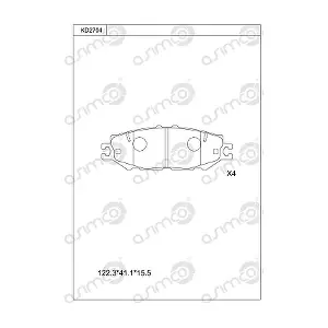 ASIMCO KD2704