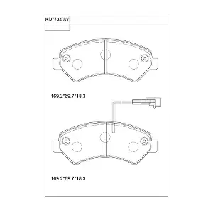 ASIMCO KD77340W
