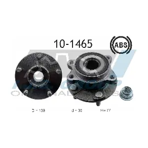 IJS GROUP 10-1465 Комплект колісних підшипників