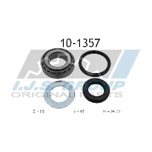 IJS GROUP 10-1357 Комплект подшипника ступицы колеса
