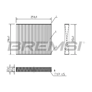 BREMSI FC0183
