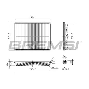FA1695 BREMSI