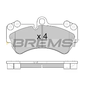 BREMSI BP3098