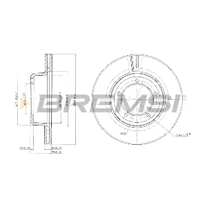 BREMSI CD6262V