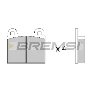 BREMSI BP2082