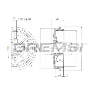 CR5472 BREMSI