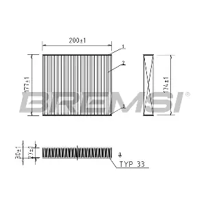 FC0167 BREMSI